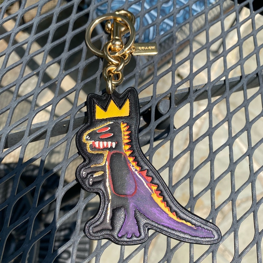 EUC Coach x Basquait Rexy Keychain